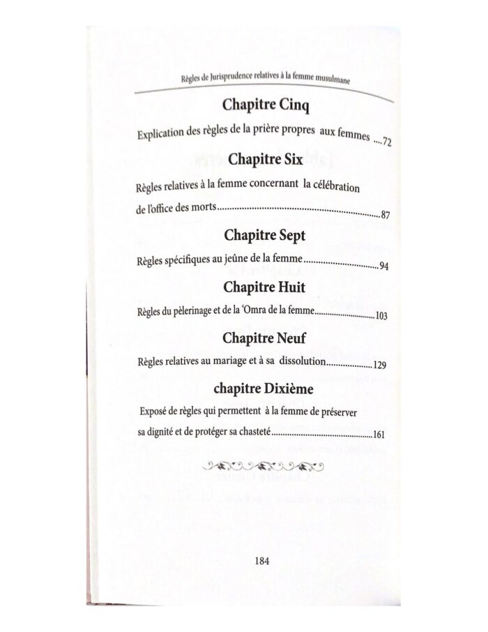 Règles De Jurisprudence Relative à La Femme Musulmane – Image 4